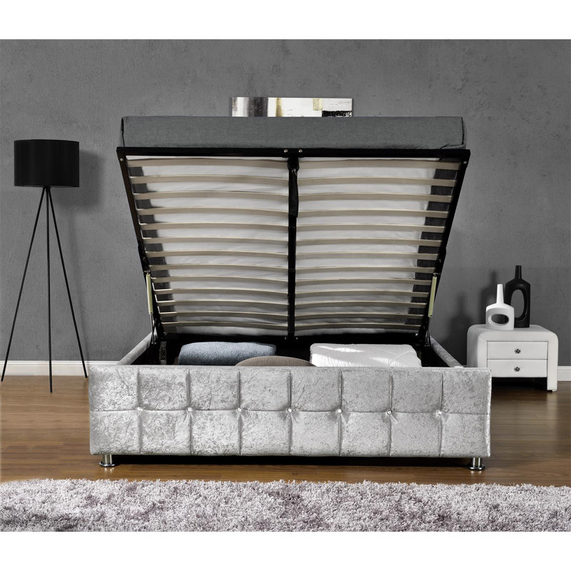 Rosdorf Park Arae Upholstered Ottoman Bed Frame & Reviews Wayfair.co.uk